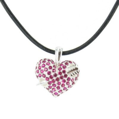 Heartbreaker By Drachenfels Ladies Silver Pendant Necklace My Only One At 52 Re