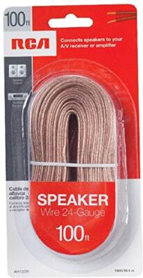AH100R 100 Ft. 24-Gauge Speaker Wire