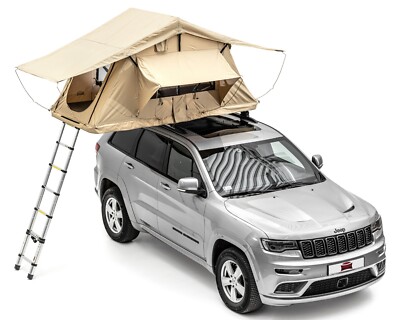 Dragon Winch Dachzelt Autodachzelt für 2 Personen mobiles Camping Zelt + Zubehör
