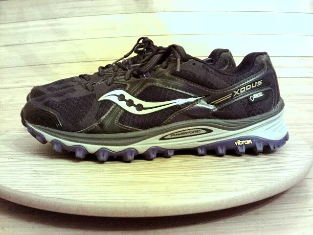 Saucony Xodus Gore Tex Trail Running Shoes Great Tread. Good