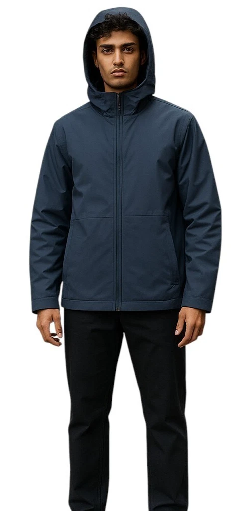 Wantdo - Men's Waterproof Softshell Jacket - Insulted - Color: Navy - Size 3XB