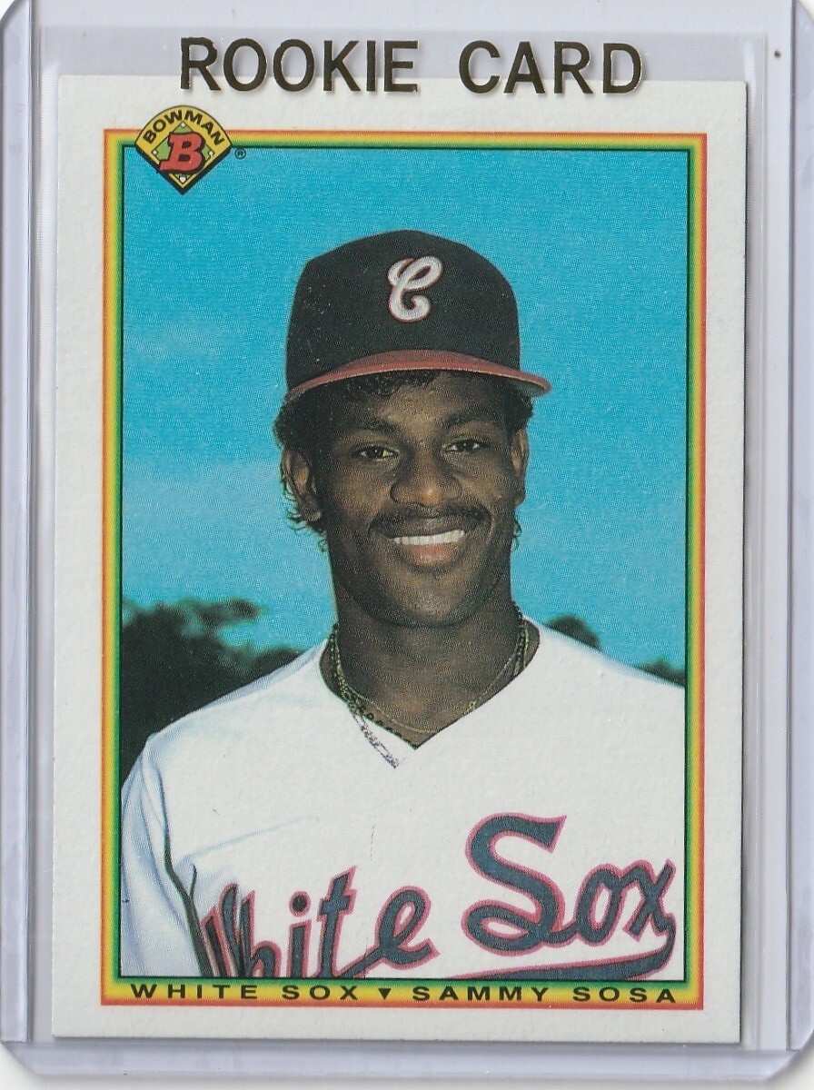 1990 Bowman Sammy Sosa Rookie Card RC #312 Mint