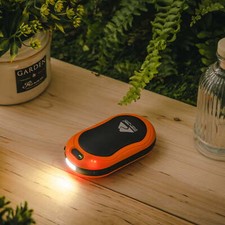 Ozark Trail 5200mAh Orange Rechargeable Portable 3 Temp Hand Warmer for Camping