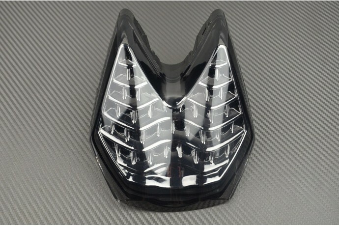 Feu arrière LED teinté avec clignotants intégrés pour moto KTM Duke 690 LC4 de 2008 à 2011