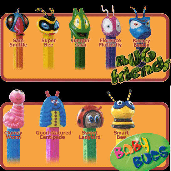 PEZ Max 72% OFF Bugs Baby Series 2000 - Crafts Very popular Char Choose Use for