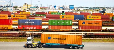HO Scale Building Background Flat / Front 2D, ''R.R. Container -4  BACKGROUND!!!