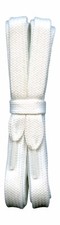 Strong Flat Boot Laces - 12 mm wide - Black White Brown - Laces 90 cm to 240 cm