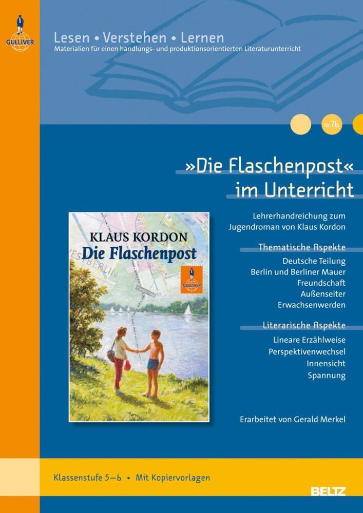 Thumbnail - »die Flaschenpost« Unterricht - Gerald Merkel - 9783407627872