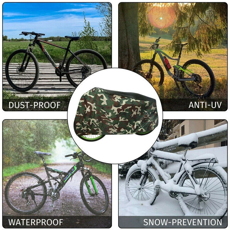 Heavy Duty Bike Cover Waterproof Outdoor Indoor Bicycle Protector