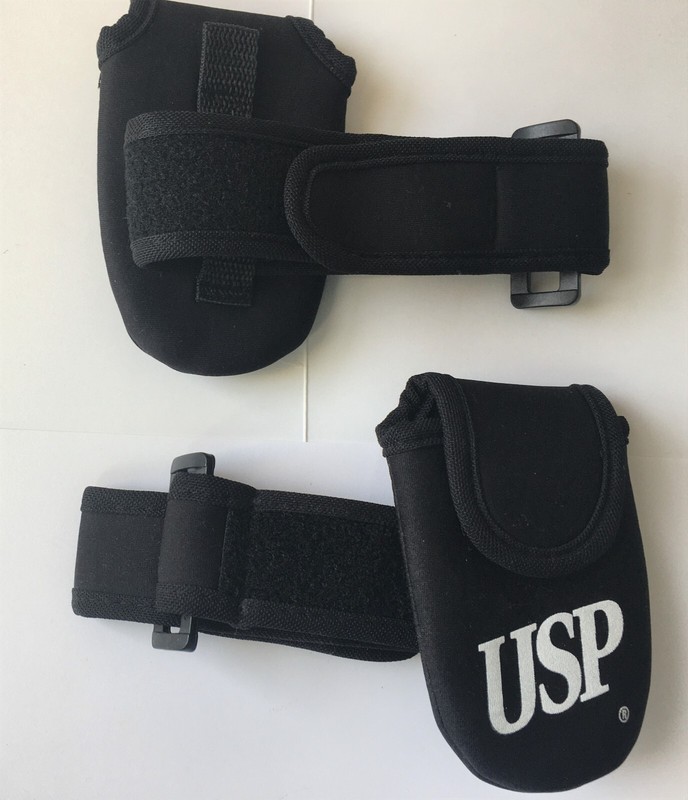 NEW 2 Adjustable Smart Phone Armband Keys Money Cards Black Gym Exercise Running