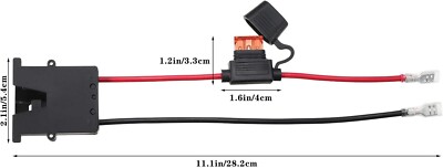 Weewooday 2 Pcs Replacement Wire Harness Connector Compatible with 12-Volt SLA B