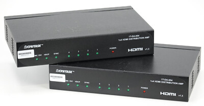 2x TV ONE-TASK ( TVONE-TASK )  1T-DA-654  /  1x4 HDMI Distribution AMP Verteiler