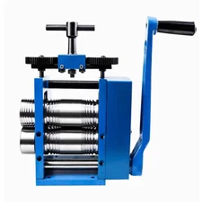 Manual Combination Rolling Mill Machine 3"75MM Jewelry Press Tabletting DIY Tool