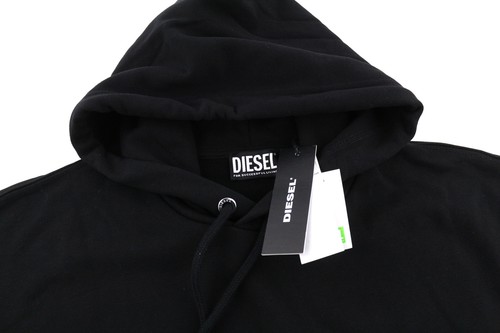 RRP€150 DIESEL S-Ummer-B2 Hoodie S Black Pullover Kangaroo Pocket Unisex - Picture 4 of 16