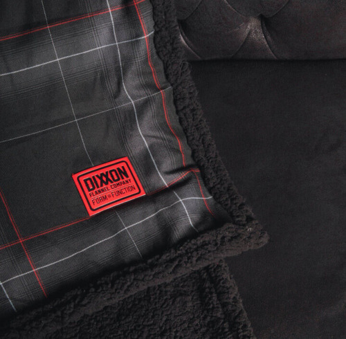 NWT Dixxon Ember Gray Plaid Flannel & Sherpa Reversible Blanket (60