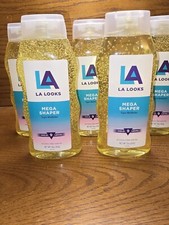 L.A. Looks Mega Shaper Alcohol Free Hair Gel 20 oz LOT Of 5