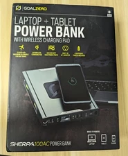 GoalZero SHERPA 100AC Laptop + Tablet Power Bank w/ Charging Pad 22050