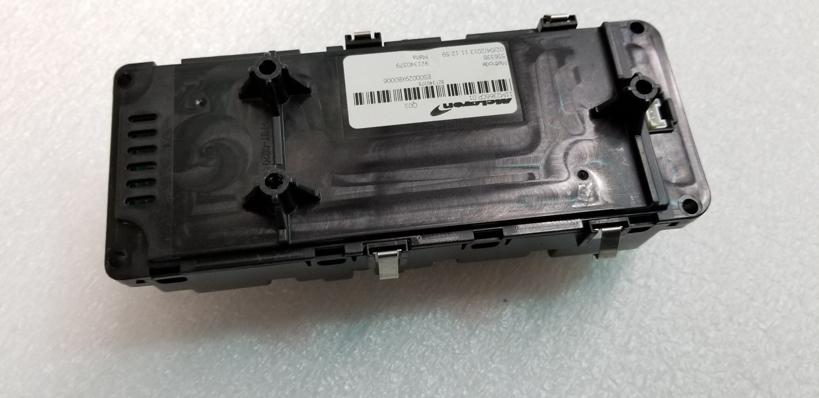 MCLAREN MP4-12C PASSENGER RIGHT SIDE DOOR CONTROL SWITCH UNIT OEM 11M2366CP .01