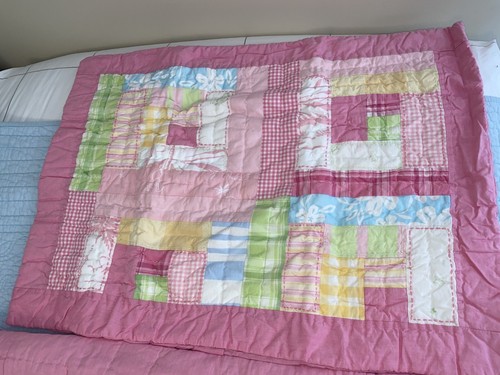 NEW Pottery Barn Kids Aloha Quilt + Sham TWIN REVERSIBLE - Picture 5 of 16