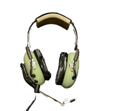 David Clark H10-20 Aviation Headset  Noise Cancellation Microphone Model 10bb/f