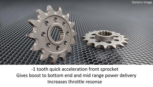 Husqvarna TE570 01-04 JT Quick Acceleration Front Sprocket - Picture 2 of 3