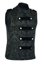 Men's Formal Black Suit Vest Fit for Business or Casual Dress