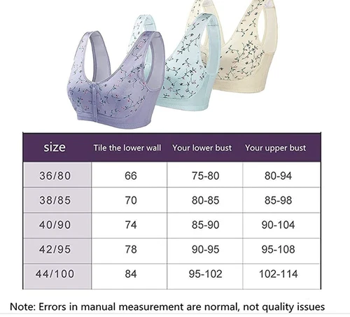 Daisy Bra Lisa Charm Bras Front Snaps Comfortable & Convenient Front Button Bra - Picture 6 of 15