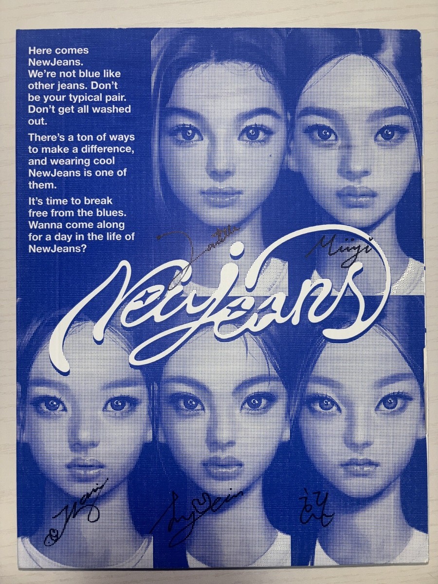 NewJeans Bluebook ハニ　直筆サイン入り　ニュージーンズ NewJeans Bluebook ハニ 直筆サイン入り ニュージーンズ