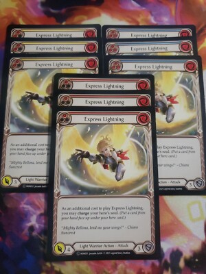 9 Card Playset Express Lightning Red/Yellow/Blue Monarch Flesh and Blood | eBay 9 Card Playset Express Lightning Red/Yellow/Blue Monarch Flesh and Blood | eBay