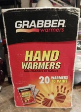 Grabber hand warmers 10 Pair. Cold Hands Feet No More. Hunting Camping Fishing