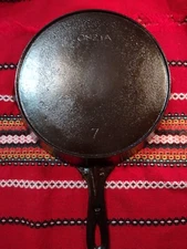 Vintage No. 7 Oneta / Wapak #7 Cast Iron Skillet Fully Restored
