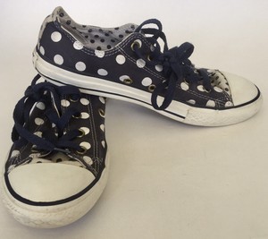 polka dot all star converse