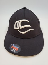 OC Sports Brand Logo Baseball Cap Black XS/S Pro Flex Quick Dry Q3 Hat