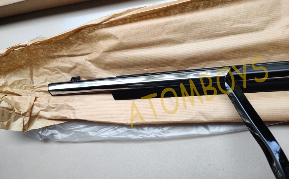 OEM Mazda CX-5 CX5 Door Window Sweep Belt Felt Molding WEATHERSTRIP CHROME STRIP - Image 4 of 4