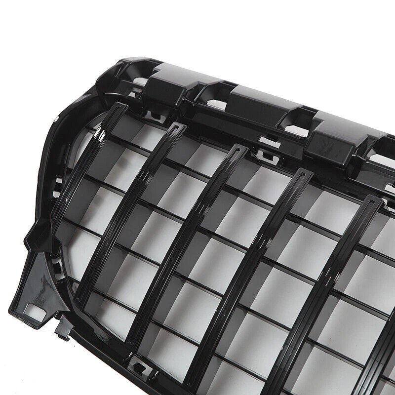Black Front Grill Grille For 2013-2019 Mercedes Benz W117 CLA180 CLA200 CLA250 Foto 2 de 4