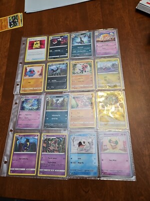 pokemon card binder sheets CARDS LOT OF 32 IN VINYL PAGES IN EXCELLENT CONDITION The 25 (twenty Ultra Pro Card Pages for