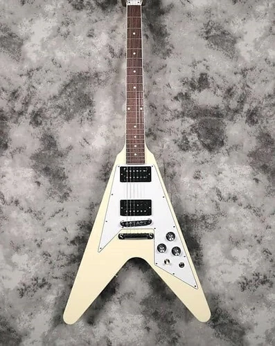 70's Flying V Electric Guitar Customizable Classic Rosewood Fretboard 22Fret MAD