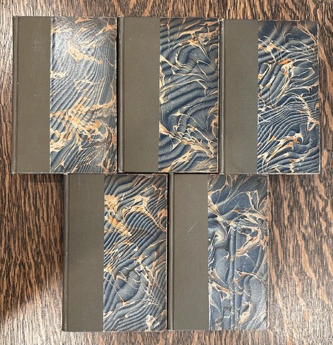 Lot of 5 Antique set of Rollo in Europe:Holland;London;Naples;Paris; Rome; - Imagen 2 de 6