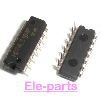 10 PCS HD74LS164P DIP-14 74LS164 8-Bit Parallel-Out Serial-In Shift