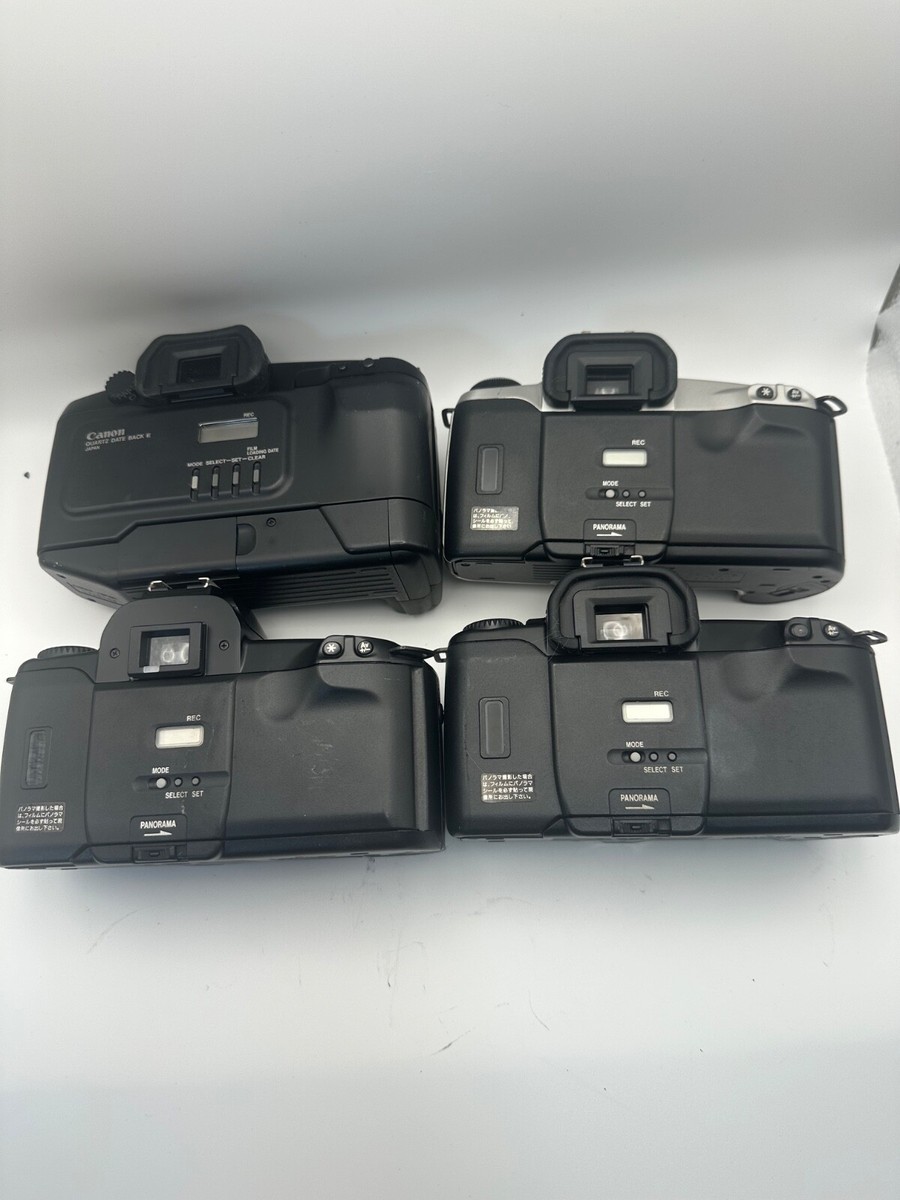 4 Canon EOS SLR Film Cameras Lot / Kiss x3 + EOS 630 35mm