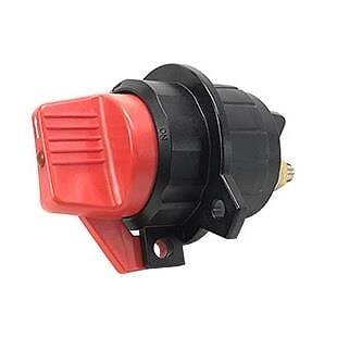 Carling Technologies BDA10-RA Switch Battery Disconnect - 1 Pole - Red - Whit...
