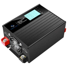 CNSWIPOWER 12V 24V 60A 100A DC to DC Battery Charger with Solar Input MPPT 30A