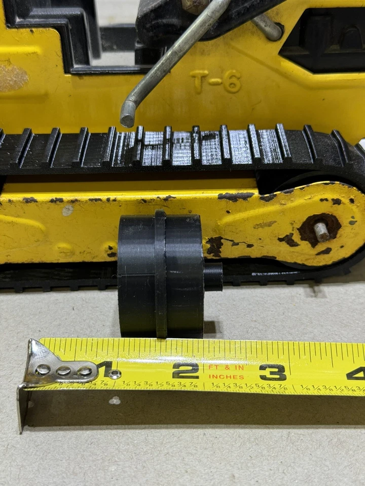 1 nuevo juego de orugas y 4 ruedas para excavadora de pala de vapor Tonka Foto 3 de 4