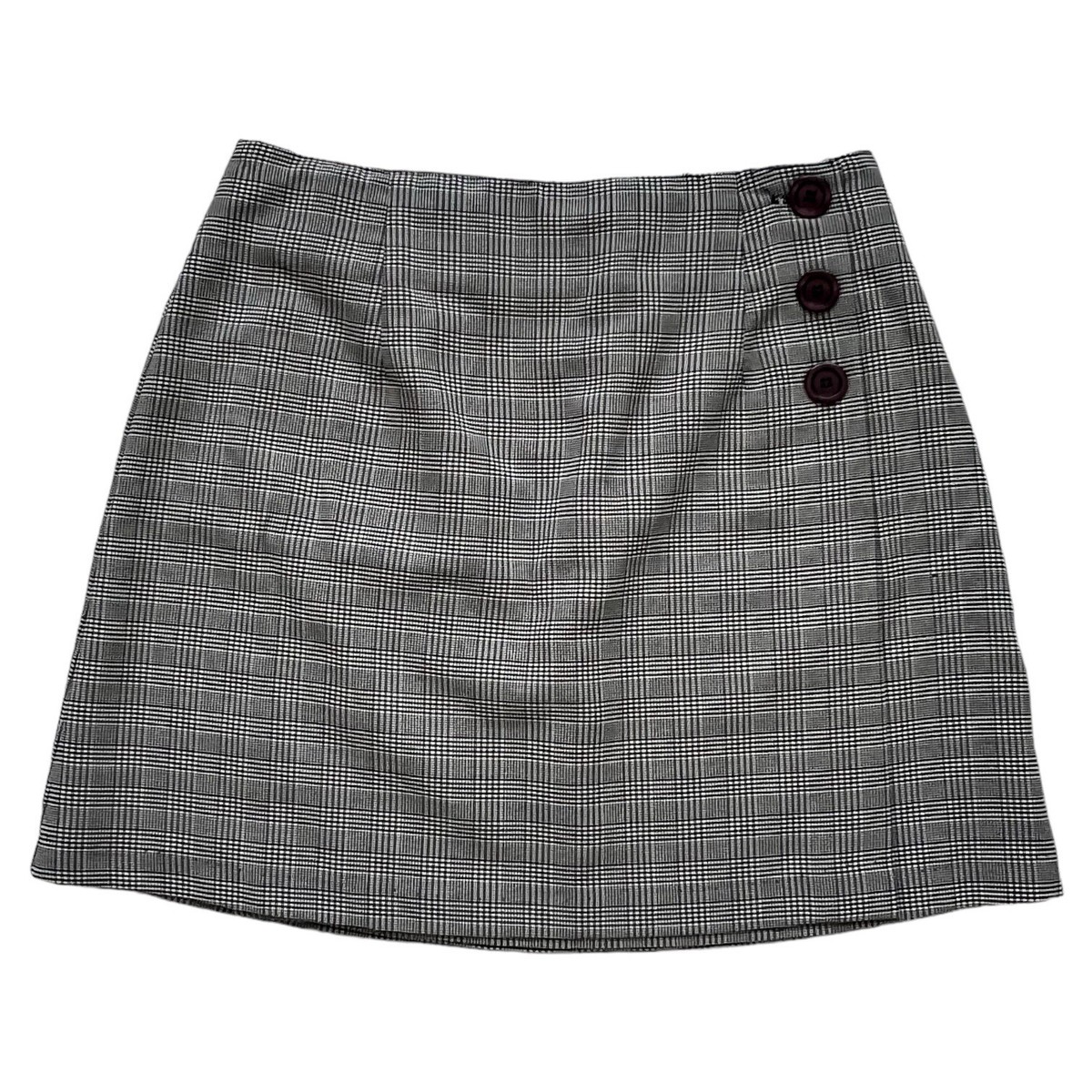 Vintage 90’s Plaid High Waisted Plaid Mini Skirt