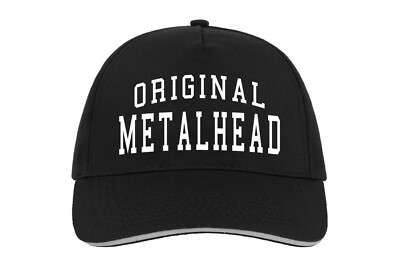 Metalhead Baseball Cap Metal Musik Heavy Rock Band Gig Gitarre coole Geschenkidee