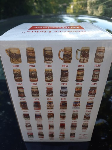 Budweiser Ceramic Holiday Stein Mug 2020 - Picture 3 of 6