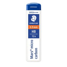 (0,15&euro;/St&uuml;ck) Feinminen 0,9 mm HB Staedtler Mars micro carbon 250