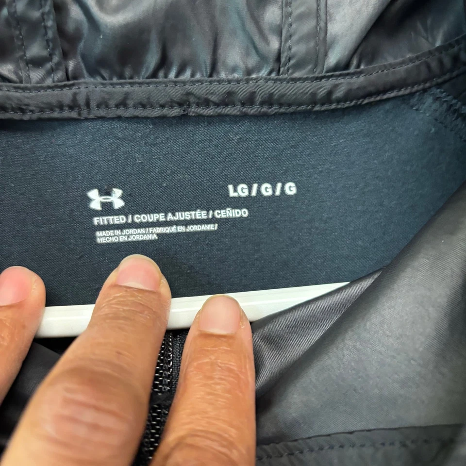 Under Armour Ligero Anarak Pullover Cortavientos Mezcla Rendimiento Exterior Foto 3 de 4