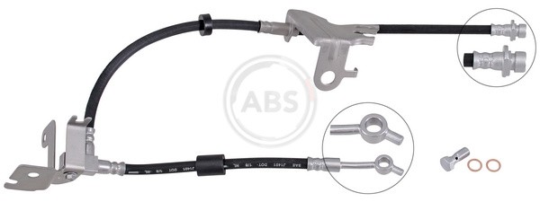 SL 6738 A.B.S. Bremsschlauch FüR Land Rover-image