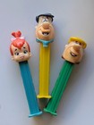 Flinstones Pez Dispenser Fred Barney Pebbles Lot Of 3 Three — photo 1